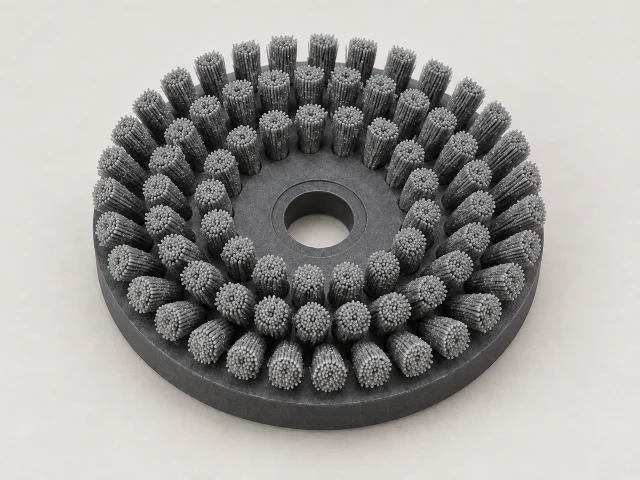 Abrasive Filament Disc Brush