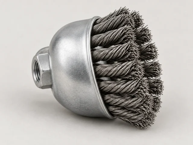 Knotted Wire Cup Brush