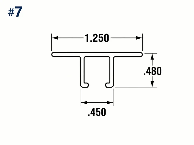 #7: Single Track Aluminum Holder