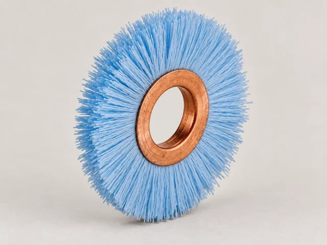 Ceramic Abrasive Copper Center Wheel Brushes