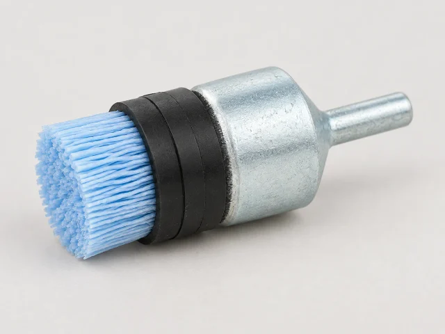 Ceramic Abrasive End Brushes with Bridles
