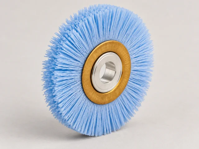 Ceramic Abrasive Heavy-Duty Copper Center Wheel Brushes