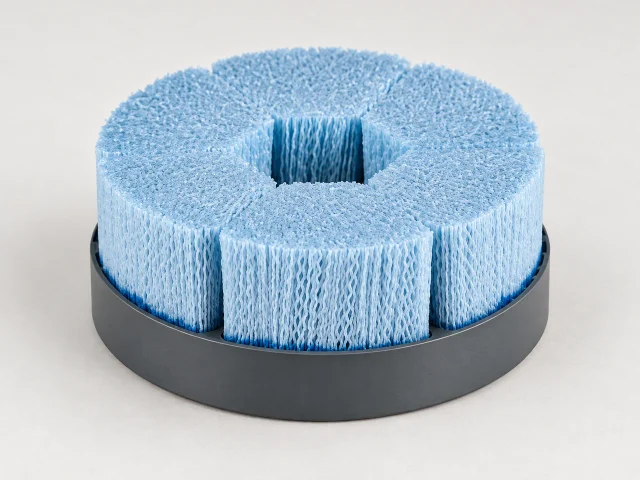 Ceramic Abrasive Shell Mill Disc Brushes - Dense Pattern