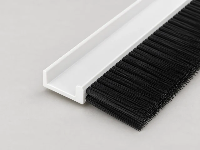 Rigid PVC – h Profile with (3) Rows of Filament