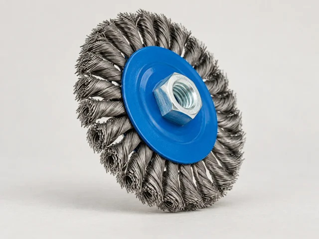 Twisted Knot Wire Wheel Brushes – Carbon Steel